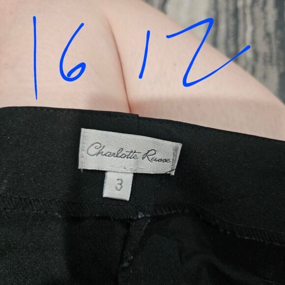 Vintage y2k 90s black hook & eye side mini skirt - Picture 3 of 3